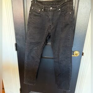 Levi’s 531 men’s black athletic tapered jeans 32x30